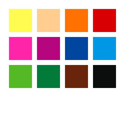 Noris Farveblyant Mini 12 stk